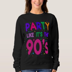 90s Vrouwen Rave Outfit & 1990s Fancy Dress 2 Trui