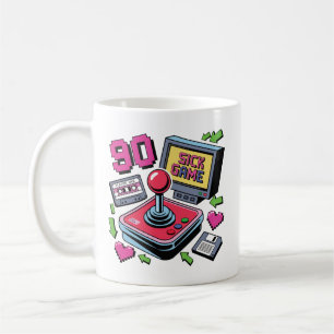 90s Zieke game Koffiemok