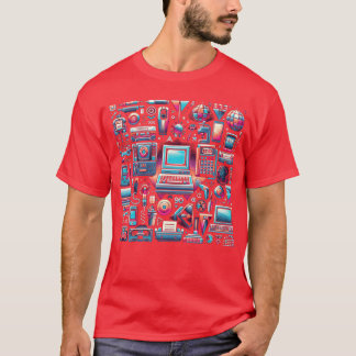 90sech Pop Culture vrienden T-shirt