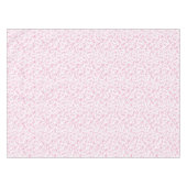 90th Birthday Party Number Pattern Pink and White Tafelkleed (Voorkant (Horizontaal))