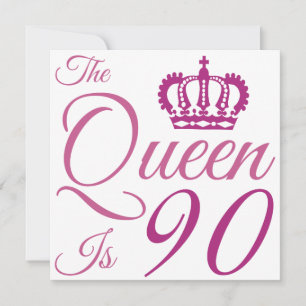 90th Birthday Queen
