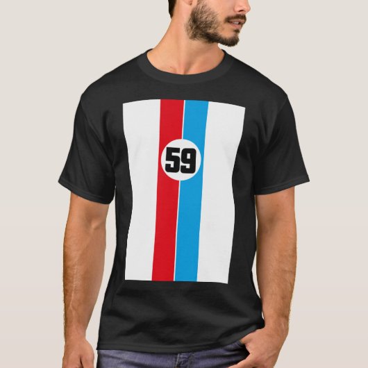 911 Brumos RSR Daytona 1973 T-shirt classique (Devant)