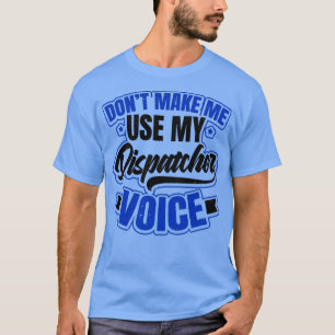 911 De Shirt van de Verzender Donx27t maakt me de