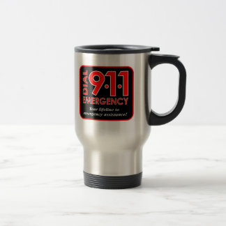 911 "Dial 911 Emergency" reismuis Reisbeker