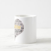 911 Dispatcher Mot Cloud Café Mug (Centre)