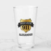 911 Distributeur de verre à pinte personnalisée (Devant)