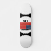 911 Nood Skateboard (Voorkant)