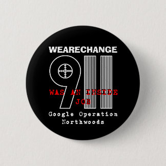 911 Noordbossen, WEARECHANGE Ronde Button 5,7 Cm
