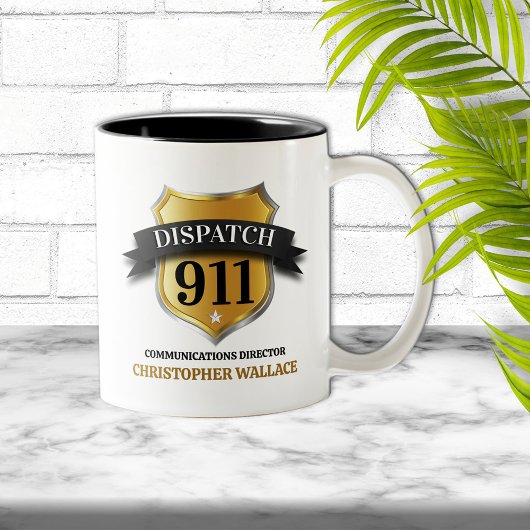 911 Opérateur d'expédition Café Mug personnalisé