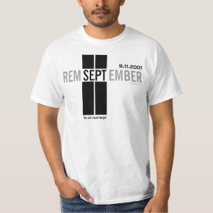 911 rappelez-vous le T-shirt du 11 septembre