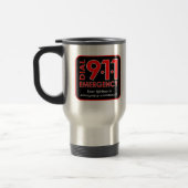 911" tasse de voyage composent secours" 911 (Gauche)