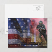 911 Twin Towers Briefkaart (Voorkant / Achterkant)