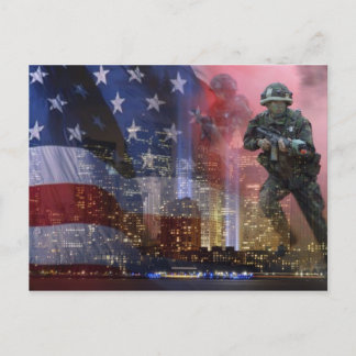 911 Twin Towers Briefkaart
