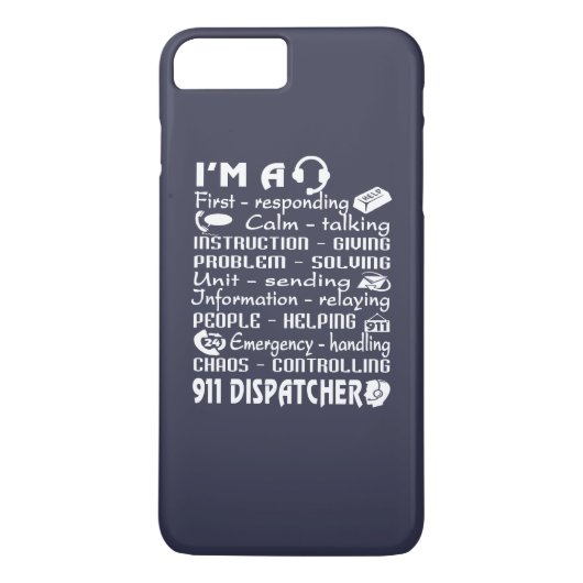 911 Verzender Case-Mate iPhone Case (Achterkant)