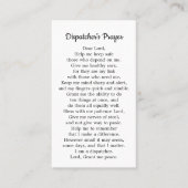 911 Verzender Prayer Thin Gold Line Visitekaartje (Voorkant)