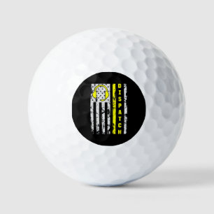 911 Verzendverlener Thin Gold Line Dispatcher Golfballen