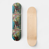 911 WAS VAST MINI SKATEBOARD (Voorkant)