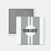 912 Racing Design Magneet (Voorkant / Achterkant)