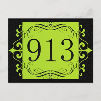913 Gebiedscode Briefkaart