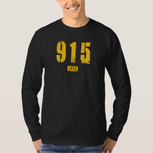 915 EPTX El Paso TX Ruw Sjabloon Ontwerp_1 T-shirt