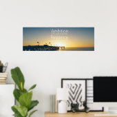 91,44cm x 30,48cm, affiche de devis Inspirationnel (Bureau à domicile)