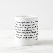 91:4 de psaume - tasse 6 (Centre)