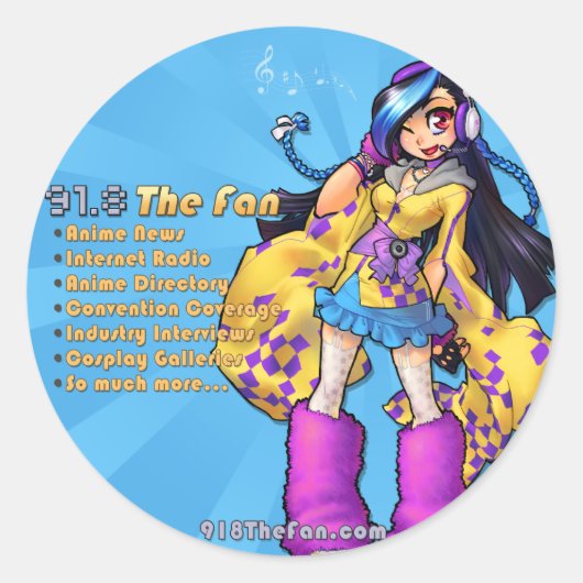 91.8 De Sticker (Voorkant)