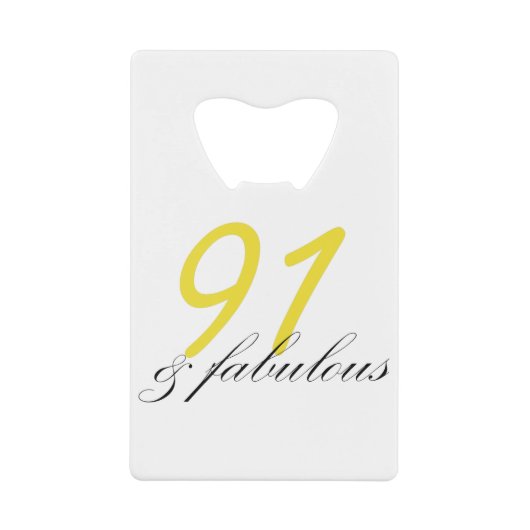 91 et fabuleux (Devant)