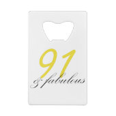 91 et fabuleux (Dos)