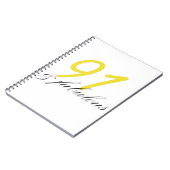 91 & Fabulous Notitieboek (Linkerzijde)