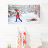 91 x 152 cm spandoek (Insitu)