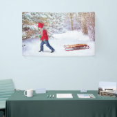 91 x 152 cm spandoek (Beurs)