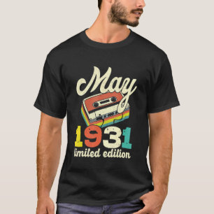 91e verjaardag mei 1931  cassette t-shirt