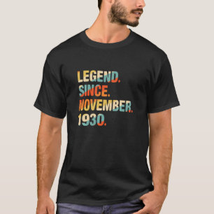 91ste verjaardag 91 jaar oude legering sinds 19 no t-shirt