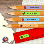 92 DIY Autocollants bleu vert - coccinelle