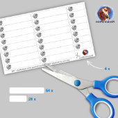 92 DIY Autocollants bleu vert - coccinelle