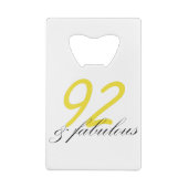 92 et fabuleux (Dos)