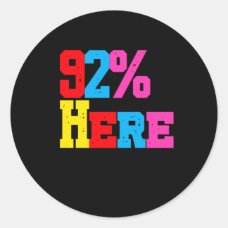92% houdt rekening met hun eigen zakelijke Sticker