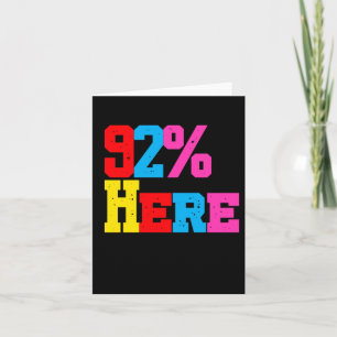 92% houdt rekening met hun eigen zakelijke Sticker Kaart