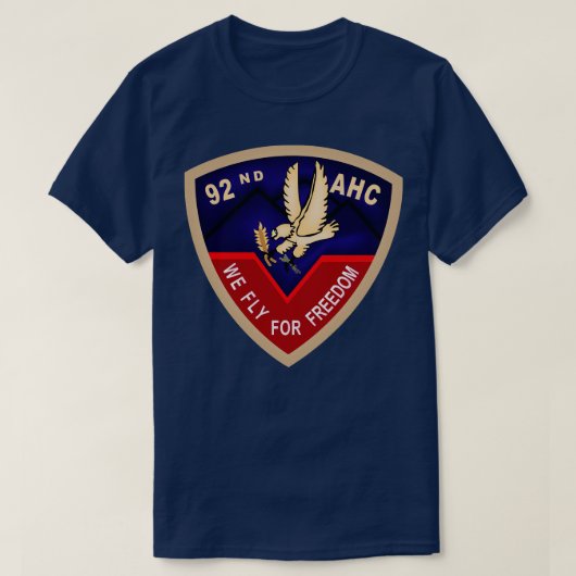 92nd Assault Helikopter Company AHC T-shirt (Design voorkant)