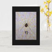 93 Carte de voeux Redback (Fleur jaune)