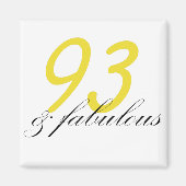 93 & Fabulous Magneet (Voorkant)