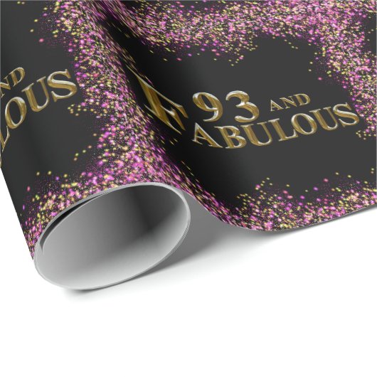 93e verjaardag cadeaupapier (Rol Hoek)