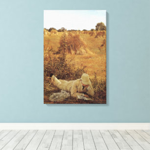 94 graden in de schaduw, Sir Lawrence Alma Tadema Canvas Afdruk