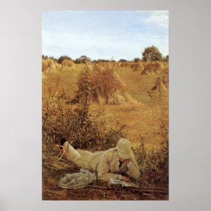 94 graden in de schaduw, Sir Lawrence Alma Tadema Poster