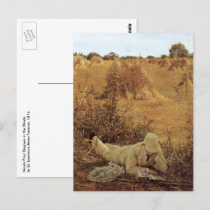 94 graden in de Shade, Sir Lawrence Alma Tadema Briefkaart