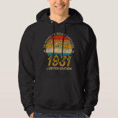 94 jaar oude Bday Retro Geweldige 94e verjaardagsc Hoodie (Voorkant)
