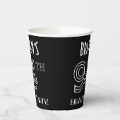 94e verjaardag: Art Deco Style + aangepaste naam Papieren Bekers (Links)