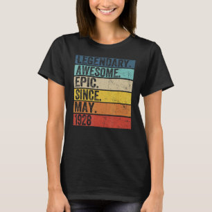 94e verjaardag Legendarische Geweldige Epic sinds T-shirt
