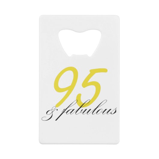 95 et fabuleux (Devant)